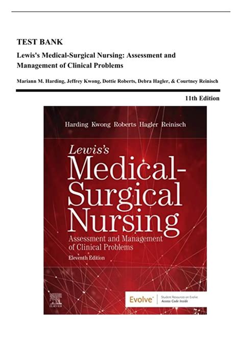 Lewis's Medical Surgical Nursing, Harding, 11th Edition Test 